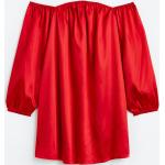 Naisten Punaiset Satiiniset Koon XS H&M Off-shoulder A-linjaiset mekot 