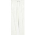 Miesten Valkoiset Regular-malliset Kankaiset Koon XL Hengittävät H&M Reisitaskuhousut 
