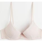 Naisten Vaaleanpunaiset Pitsiset Koon M Koon 65C H&M Topatut rintaliivit 