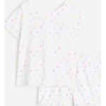 Tyttöjen Valkoiset Puuvillaiset Koon 128 H&M - Pyjamat verkkokaupasta H&M 