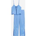 Naisten Siniset Koon L H&M Satiinipyjamat 