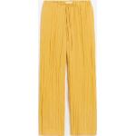 Naisten Keltaiset Kankaiset Koon XS H&M Leveälahkeiset housut 