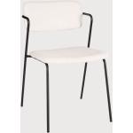 Valkoiset Industrial-tyyliset Pehmustetut H&M Ruokapöydän tuolit 