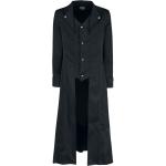 H&R London - Gootti Maiharitakki - Black Classic Coat - S- XXL - varten Miehet - Musta