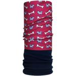 H.A.D. Originals Happy Dog with Blue Fleece Fleece Scarf - Red/Blue/White, One Size