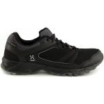 Miesten Mustat Polyesteriset Nauhalliset Hengittävät Haglöfs Trail Gore tex -kengät alennuksella 