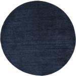 Tummansiniset Rugvista Handloom Pyöreät matot läpimitaltaan 300cm alennuksella 