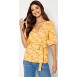 Happy Holly Jalona wrap top Yellow / Floral 44/46