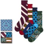 Naisten Moniväriset Vintage-tyyliset Koon XXS Happy Socks Sukat 4 kpl 