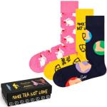 Naisten Moniväriset Värikkäät Happy Socks Monty Python Sukat 3 kpl 