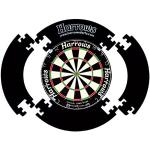 Harrows 4-Piece Dartboard Surround Protector - Black, 70cm