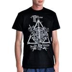 Miesten Mustat Koon XL Harry Potter Harry O -kaula-aukkoiset O-aukkoiset t-paidat 