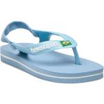 Hav. Baby Brasil Logo Ii Shoes Summer Shoes Blue Havaianas