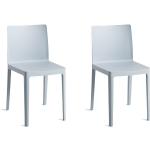 HAY elementaire set of 2 chairs - Grey