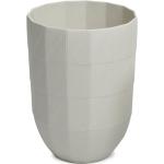 HAY Paper Porcelain textured vase - Grey