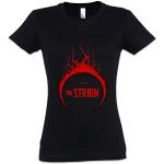 He Is Here Logo I Woman Girlie T-Shirt - Guillermo Del Toro Vampire Tv The Strain T-Shirt Sizes Xs - 2xl (s)