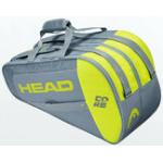 HEAD Core Combi - Padelvarustekassi - Harmaa-Keltainen