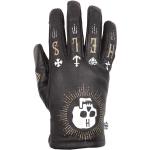 Helstons Grafic Hiver Leather Gloves Musta XS