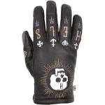 Helstons Kustom Hiver Skull Leather Gloves Musta XL