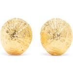 Naisten Kullanväriset Kultaiset Hermès 14 karaatin Korvakorut 