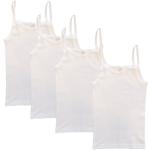 Hermko 2460 Pack of 4 Girls' Spaghetti Strap Tops, Vests - clothing 116