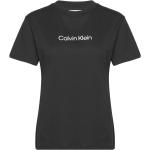 Naisten Mustat Koon M Lyhythihaiset Calvin Klein Logo-t-paidat 