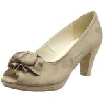HIRSCHKOGEL Women's 0733109 Court Shoes, Beige Taupe 066