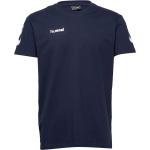 Hmlgo Cotton T-Shirt S/S Sport T-shirts Short-sleeved Navy Hummel