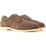 Hogan Lace Up Shoes for Men Oxfords, Derbies and Brogues On Sale in Outlet, Light Mud, Leather, 2022, 40 41 43