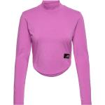 Naisten Vaaleanpunaiset Koon XL Pitkähihaiset adidas Sportswear Pitkähihaiset paidat 