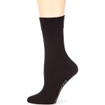 Hudson Women's 005120 RELAX COTTON SOCKE Calf Socks, Black (Black 0005), 2.5/5 (Manufacturer size: 35/38)