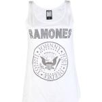 Huippunaiset Ramones - Logo Diamante - Valkoinen - Amplified - Av663rlw
