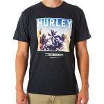Hurley Postcard Men's T-Shirt Black Htr Black Size:Small