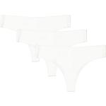 Icaniwill Soft Thong 3-pack Uusimmat White Valkoinen