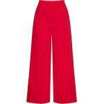 Naisten Punaiset Koon M Leveälahkeiset housut 