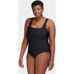 Naisten Mustat Nyloniset adidas Kestävän muodin Plus-koon uima-asut 
