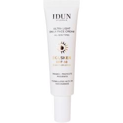 IDUN Minerals - Ultra Light Daily Face Cream Solsken SPF 50 30 ml