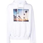 Ih Nom Uh Nit sunset print hoodie - White