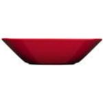 Kotimaiset Punaiset Syvät lautaset läpimitaltaan 21cm 