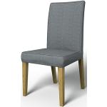 IKEA - Henriksdal Dining Chair Cover with piping (Standard model), Denim, Cotton - Bemz