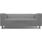 IKEA - Klippan 2 Seater Sofa Cover, Graphite, Linen - Bemz