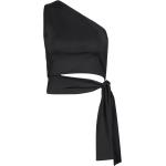 Naisten Mustat Hihattomat Bazaar Off-shoulder Lyhyet topit alennuksella 