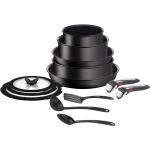 Ingenio Unlimited On 13 Pcs Set Home Kitchen Pots & Pans Saucepan Sets Black Tefal