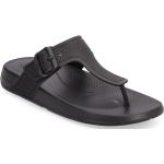 Iqushion Adjustable Buckle Flip-Flops Shoes Summer Shoes Sandals Flip Flops Black FitFlop