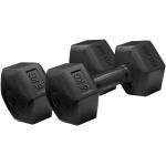 Iron Gym Fixed Hex Dumbbel 6kg Pair Treenivarusteet Black Musta