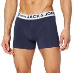 Jack and Jones Men's Sense Trunks Core 1-2-3 2014 Set of 3 Boxer Shorts, Dress Blues, XX-Large