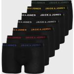 Jack & Jones Jacbasic Trunks 7 Pack Bokserit Musta