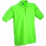 James & Nicholson Jungen Classic Polo Junior Poloshirt, Grün (grün Lime-Green), Medium (Herstellergröße: M (122/128))