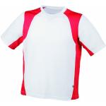 James & Nicholson Men's Shirt Running T - White, XL