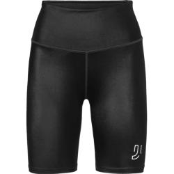 Johaug W Shimmer Tights Bike Shorts Juoksuvaatteet Black Musta